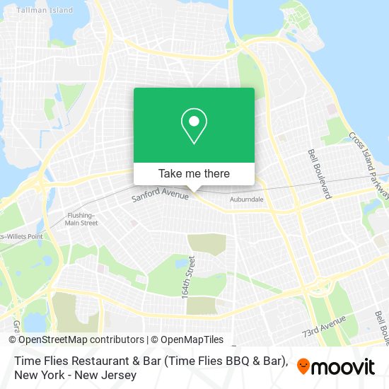 Time Flies Restaurant & Bar map