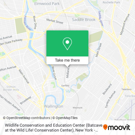 Wildlife Conservation and Education Center (Batcave at the Wild Life! Conservation Center) map