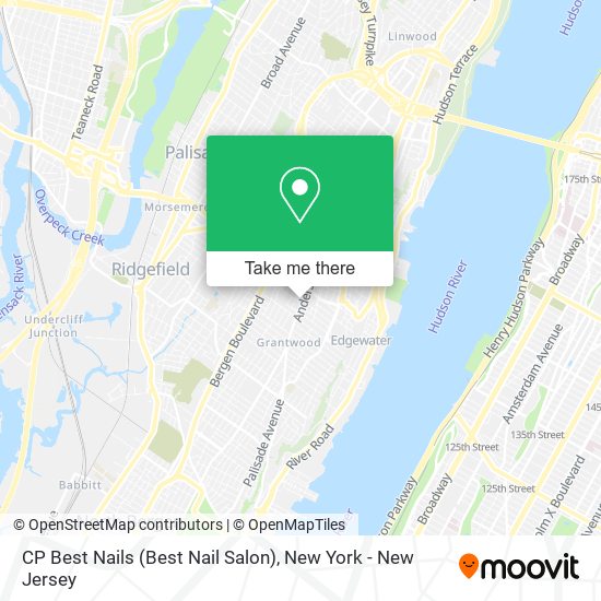 CP Best Nails (Best Nail Salon) map