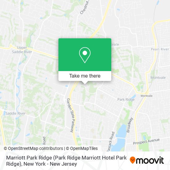 Mapa de Marriott Park Ridge