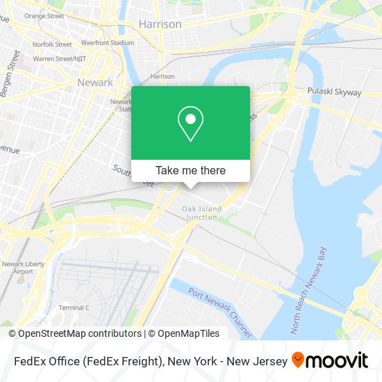 FedEx Office (FedEx Freight) map