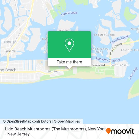 Lido Beach Mushrooms (The Mushrooms) map