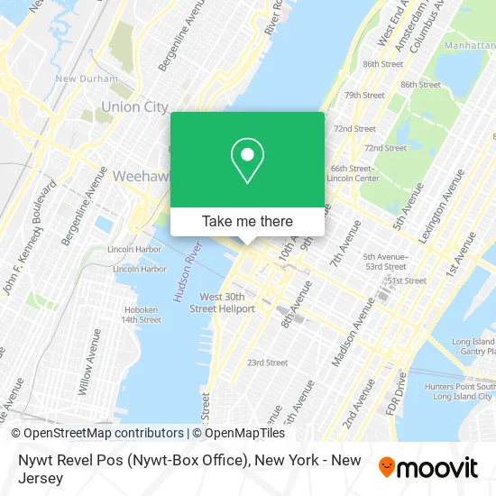 Mapa de Nywt Revel Pos (Nywt-Box Office)