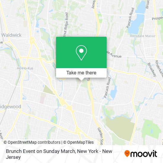 Mapa de Brunch Event on Sunday March