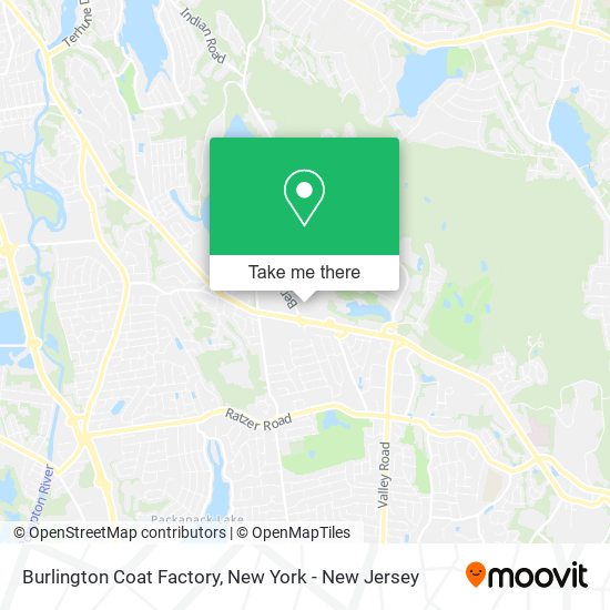 Mapa de Burlington Coat Factory