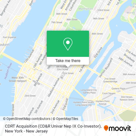 CDRT Acquisition (CD&R Univar Nep IX Co-Investor) map