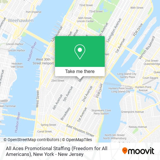 All Aces Promotional Staffing (Freedom for All Americans) map