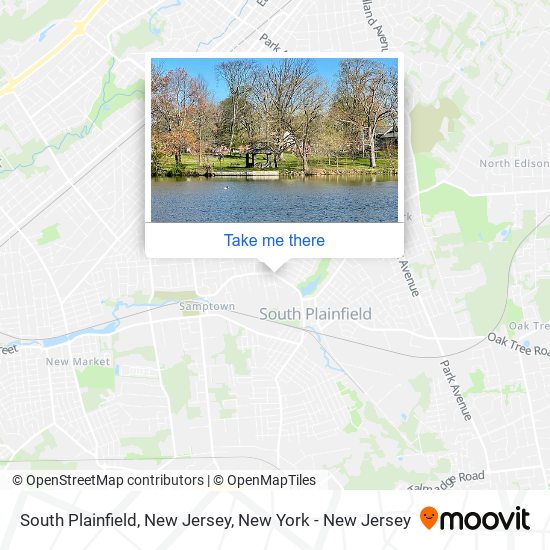 South Plainfield, New Jersey map
