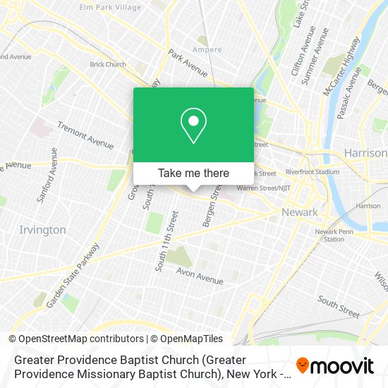 Mapa de Greater Providence Baptist Church