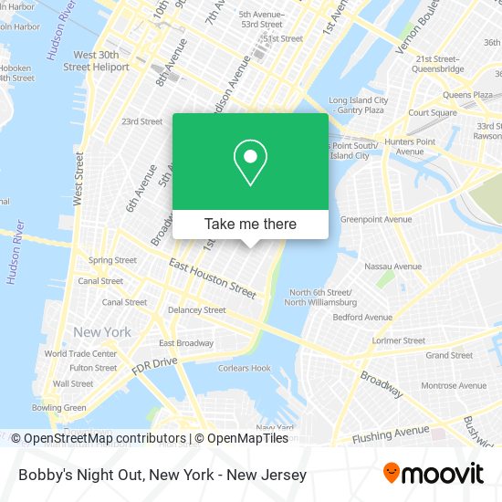 Bobby's Night Out map