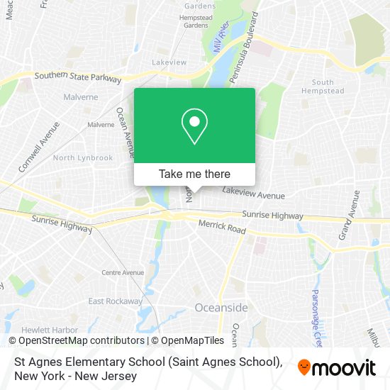 Mapa de St Agnes Elementary School (Saint Agnes School)