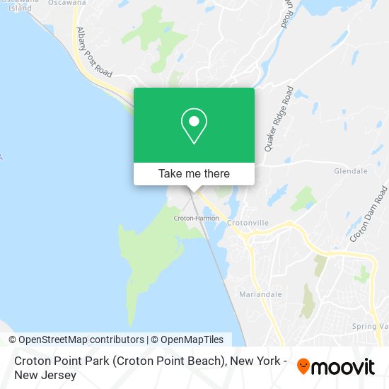 Croton Point Park (Croton Point Beach) map