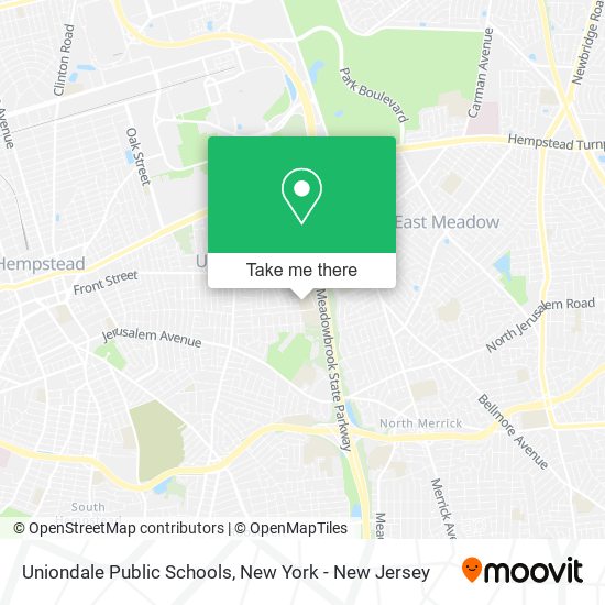 Uniondale Public Schools map