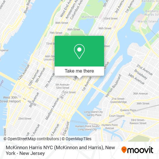 McKinnon Harris NYC (McKinnon and Harris) map