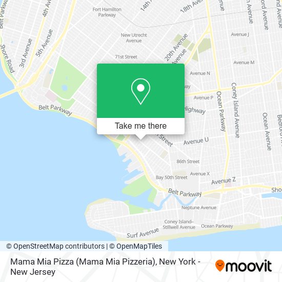 Mama Mia Pizza (Mama Mia Pizzeria) map