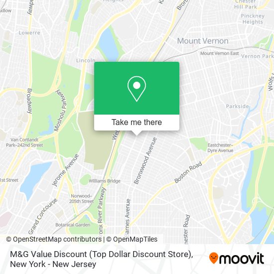 M&G Value Discount (Top Dollar Discount Store) map