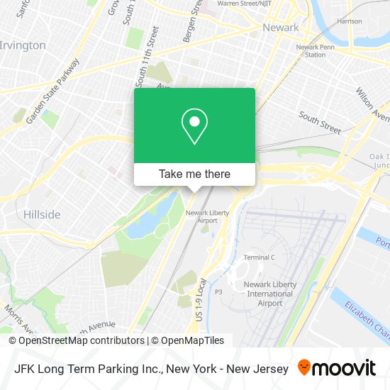 Mapa de JFK Long Term Parking Inc.