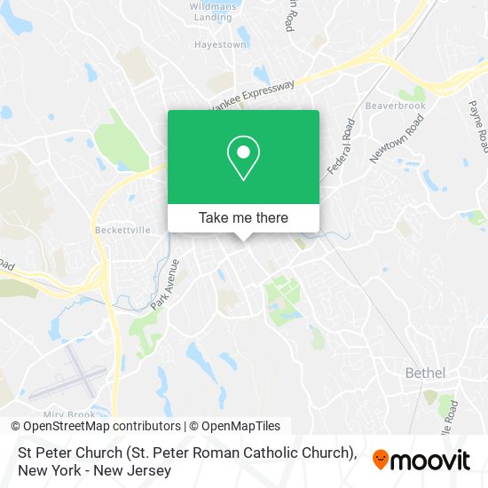 Mapa de St Peter Church (St. Peter Roman Catholic Church)