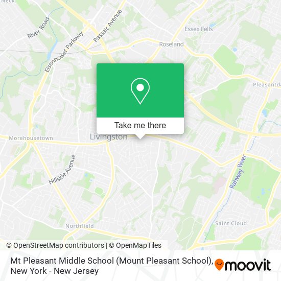 Mt Pleasant Middle School (Mount Pleasant School) map
