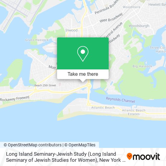 Long Island Seminary-Jewish Study (Long Island Seminary of Jewish Studies for Women) map