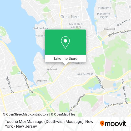 Mapa de Touche Moi Massage (Deathwish Massage)