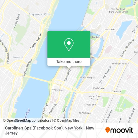 Caroline's Spa (Facebook Spa) map