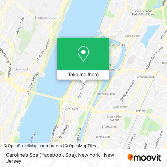 Caroline's Spa (Facebook Spa) map