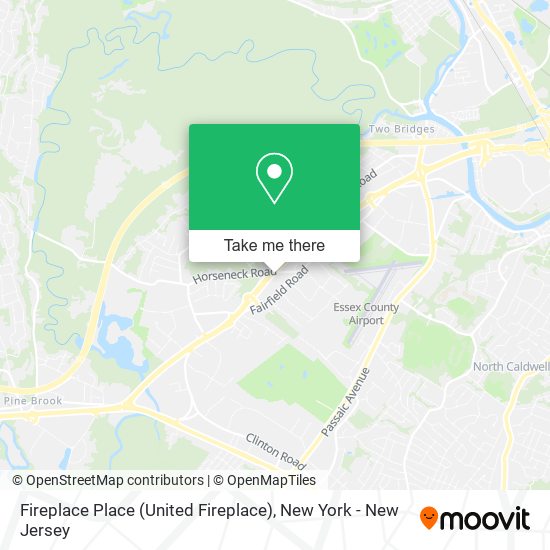 Mapa de Fireplace Place (United Fireplace)