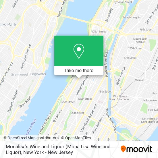 Monalisa's Wine and Liquor (Mona Lisa Wine and Liquor) map