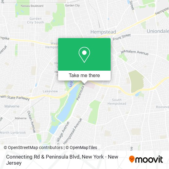Connecting Rd & Peninsula Blvd map