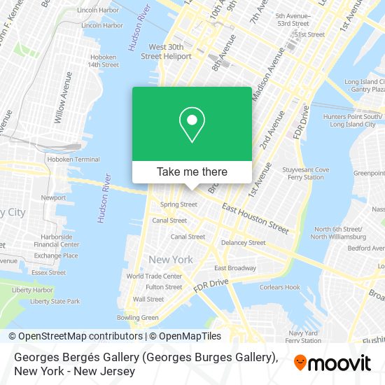 Mapa de Georges Bergés Gallery (Georges Burges Gallery)