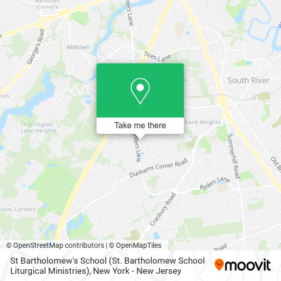 St Bartholomew's School (St. Bartholomew School Liturgical Ministries) map