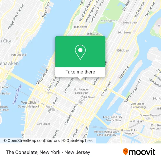 The Consulate map