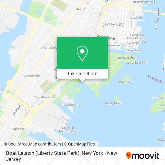 Mapa de Boat Launch (Liberty State Park)