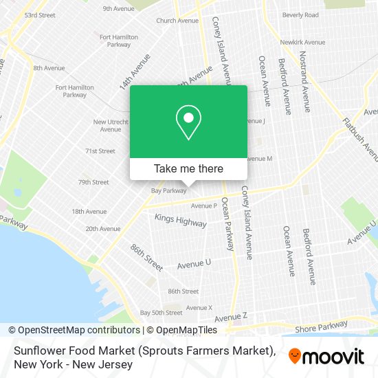 Sunflower Food Market (Sprouts Farmers Market) map