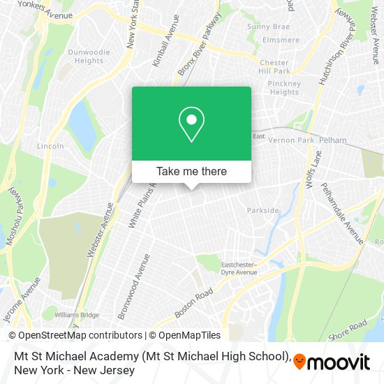 Mapa de Mt St Michael Academy (Mt St Michael High School)