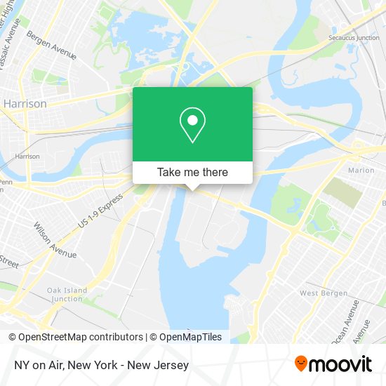 Mapa de NY on Air