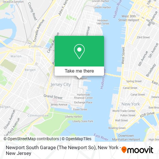 Newport South Garage (The Newport So) map