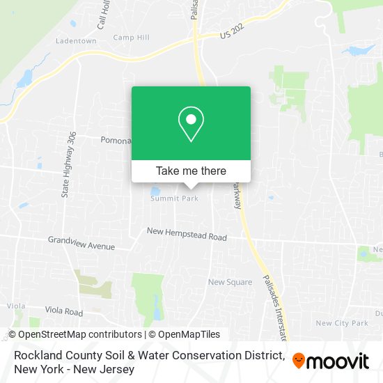 Mapa de Rockland County Soil & Water Conservation District