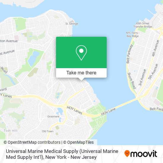 Mapa de Universal Marine Medical Supply (Universal Marine Med Supply Int'l)