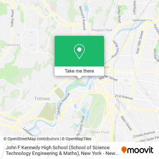 John F Kennedy High School (School of Science Technology Engineering & Maths) map