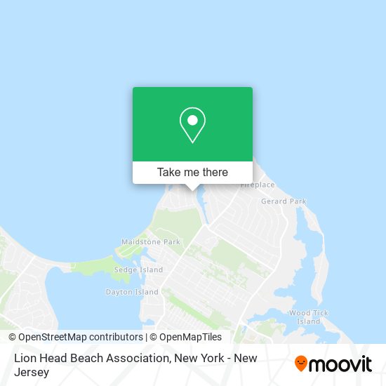 Mapa de Lion Head Beach Association