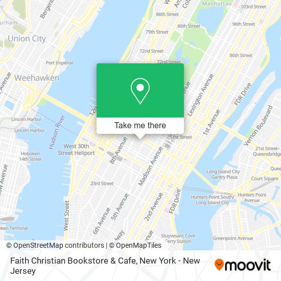 Faith Christian Bookstore & Cafe map