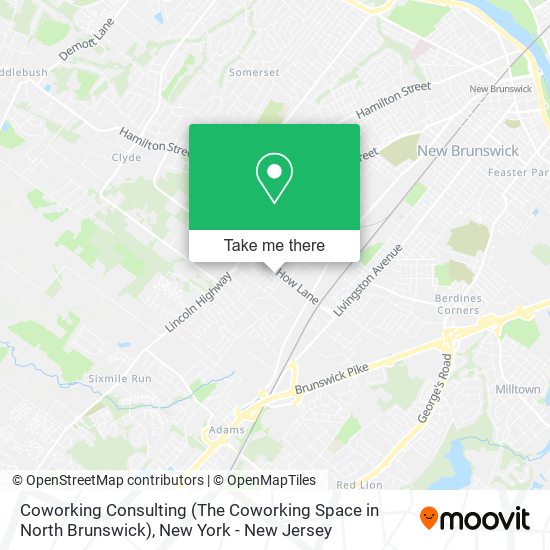 Coworking Consulting (The Coworking Space in North Brunswick) map