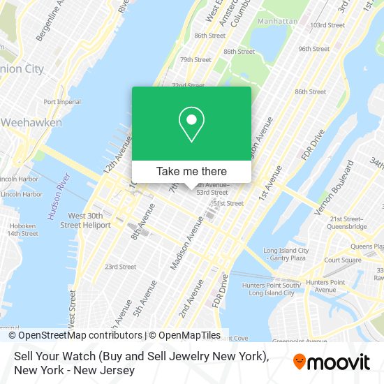 Sell Your Watch (Buy and Sell Jewelry New York) map