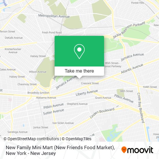 New Family Mini Mart (New Friends Food Market) map