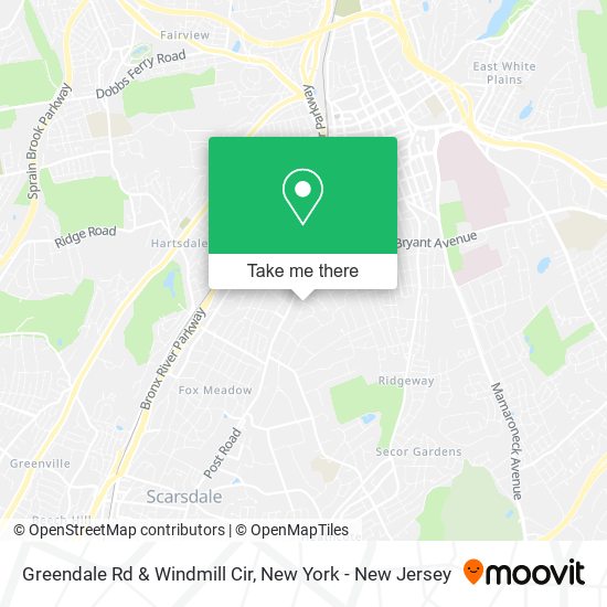 Mapa de Greendale Rd & Windmill Cir