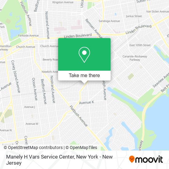 Mapa de Manely H Vars Service Center