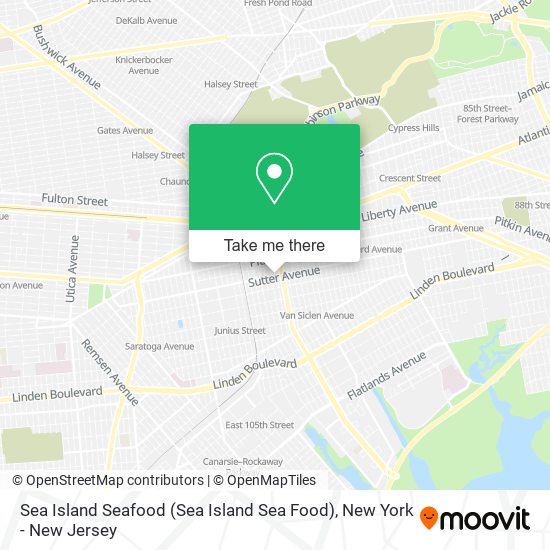 Sea Island Seafood (Sea Island Sea Food) map