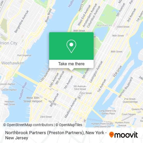 Mapa de Northbrook Partners (Preston Partners)